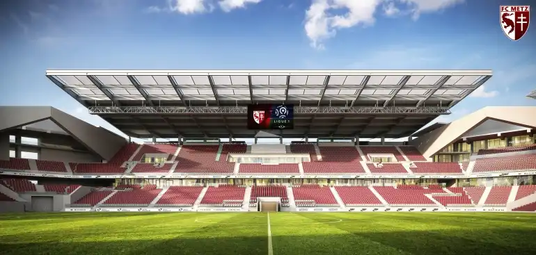 Le nouveau stade Saint Symphorien à Metz