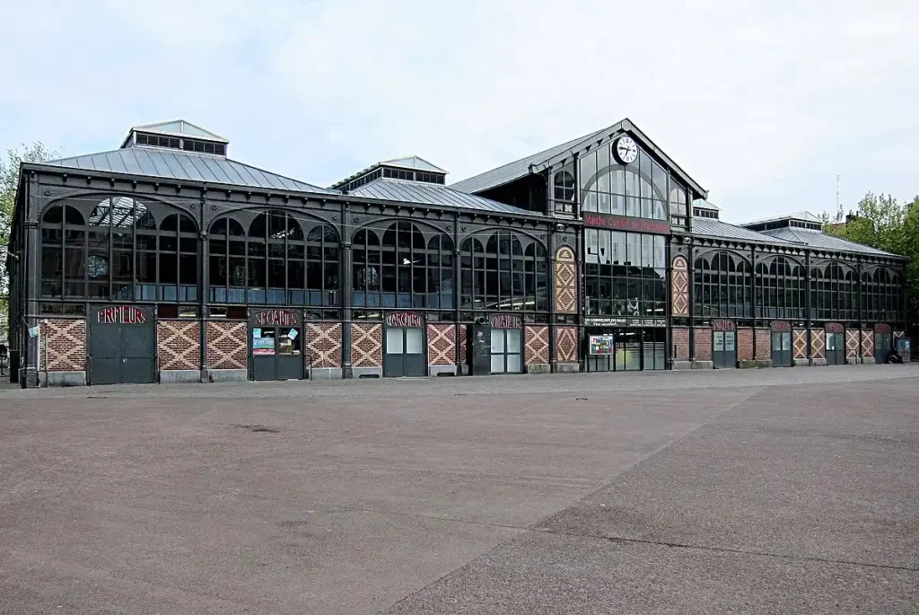 Lille vue sur les halles Wazemmes