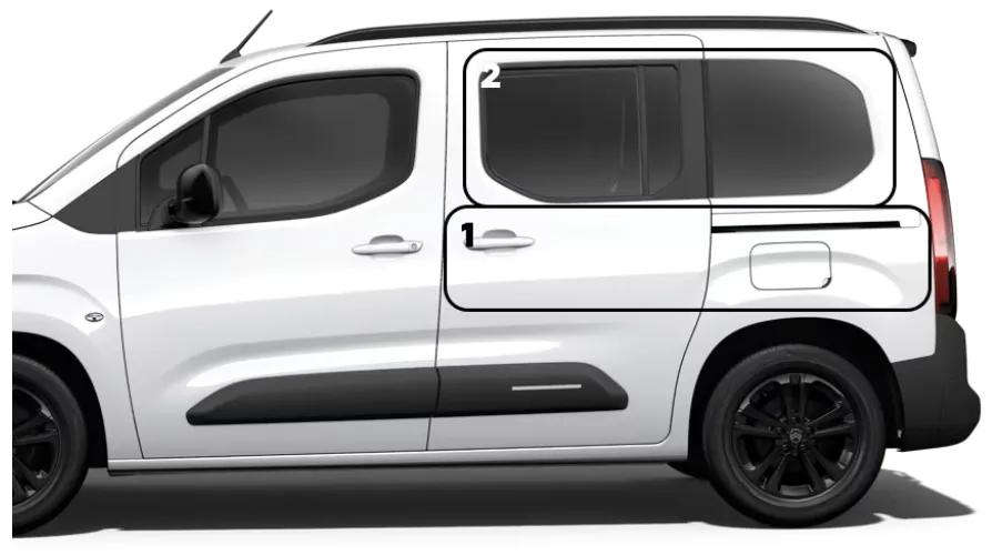 CITROËN Berlingo TPMR version max 2 porte coulissante