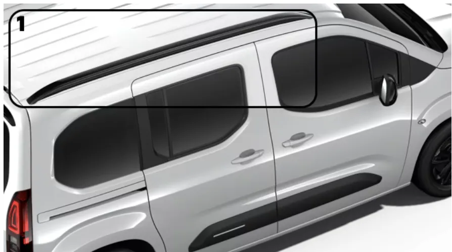 CITROËN Berlingo TPMR version max barres de toit