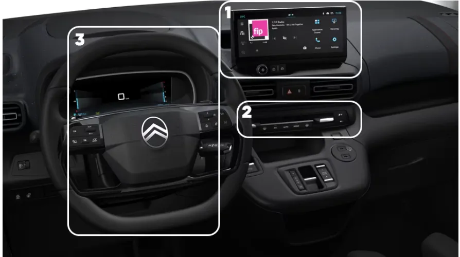 CITROËN Berlingo TPMR version max climatisation automatique compteur numérique