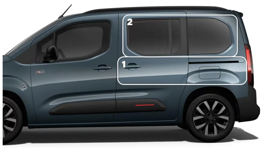 CITROËN Berlingo TPMR version max xtr 2 porte coulissante