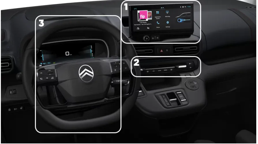 CITROËN Berlingo TPMR version max xtr climatisation automatique compteur numérique