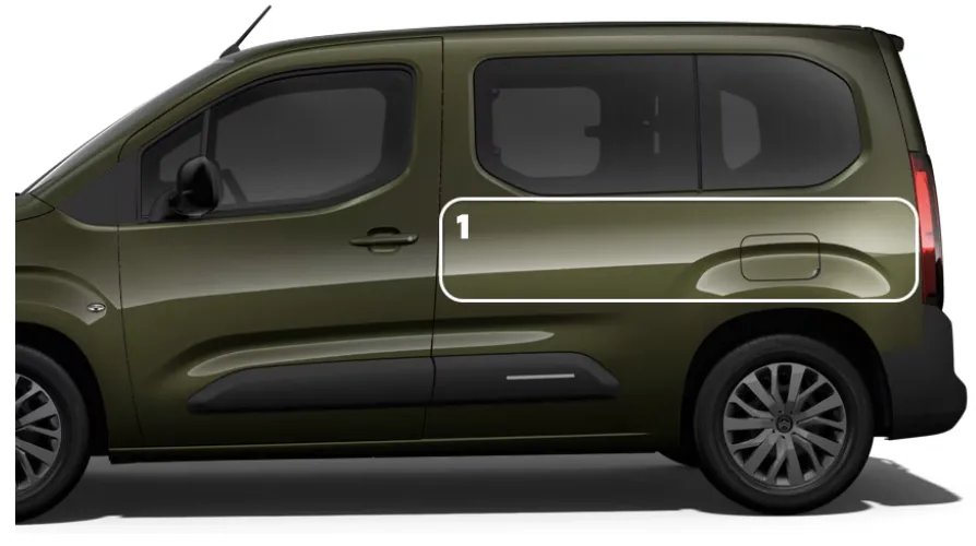 CITROËN Berlingo TPMR version plus 1 porte coulissante
