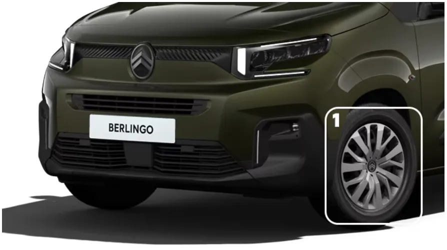 CITROËN Berlingo TPMR version plus enjoliveurs