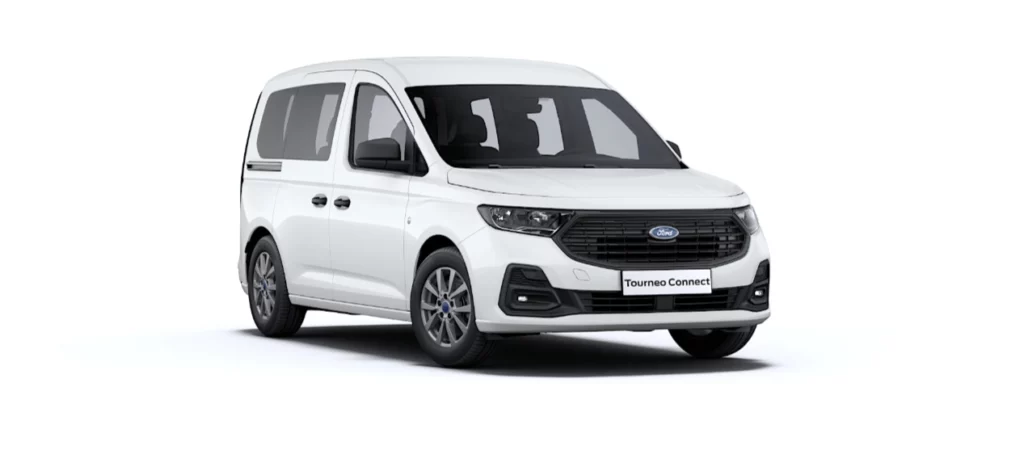FORD Tourneo Connect TPMR blanc finition Trend vue avant doit