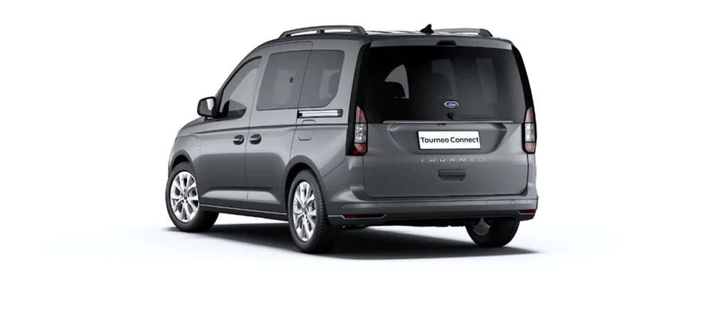 FORD Tourneo Connect TPMR gris graphite finition Titanium vue arrière gauche