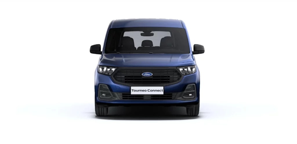 FORD Tourneo Connect TPMR bleu nuit finition Titanium vue de la face avant