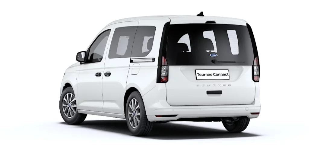 FORD Tourneo Connect TPMR blanc finition Trend vue arrière gauche