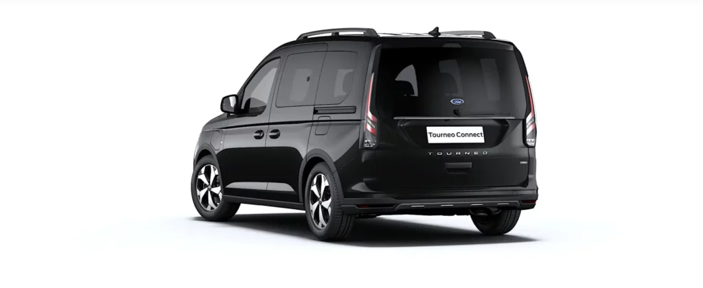 FORD Tourneo Connect TPMR noir intense finition Active vue arrière gauche